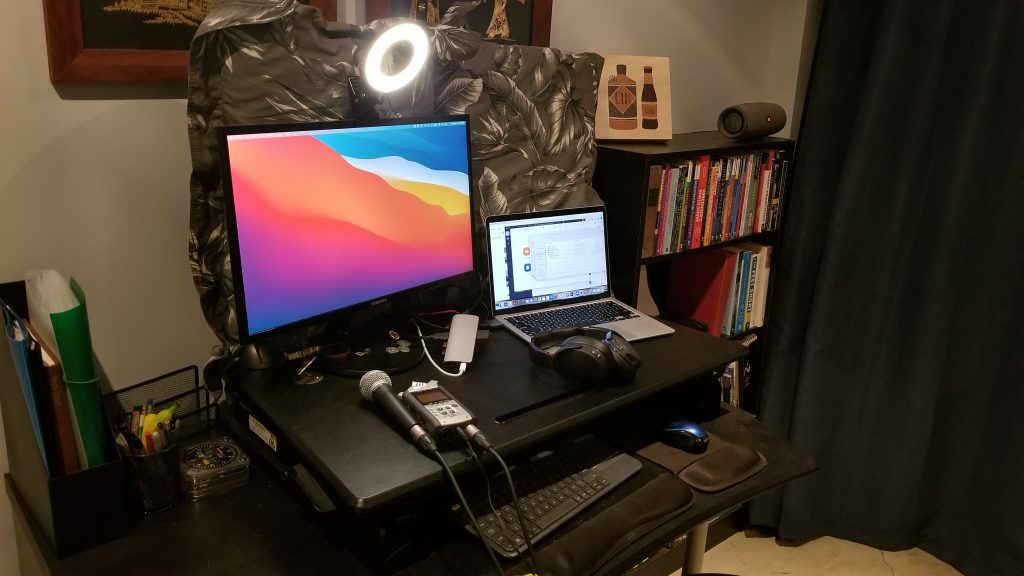home podcast studio